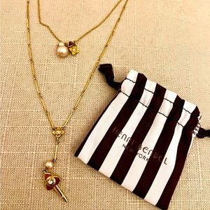 Henri Bendel multi strand necklace